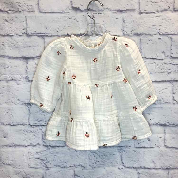 Cat & Jack White Size 3-6 Months Girls Dress