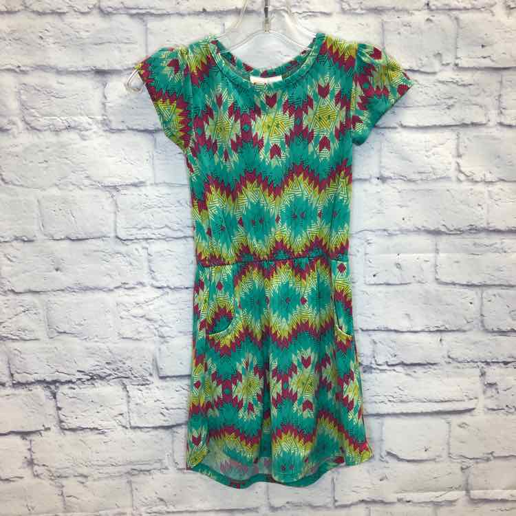 LulaRoe Green Size 4T Girls Dress