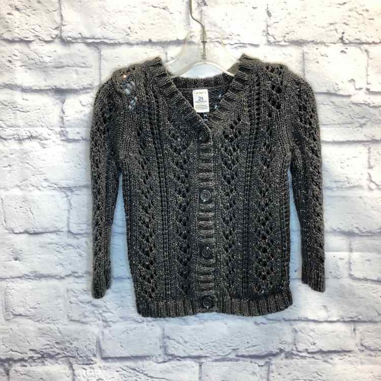 Carters Gray Size 2T Girls Sweater