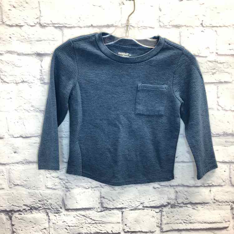 Cat & Jack Blue Size 4T Boys Long Sleeve Shirt