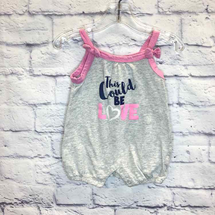 Nursery Rhyme Gray Size 9 Months Girls Romper