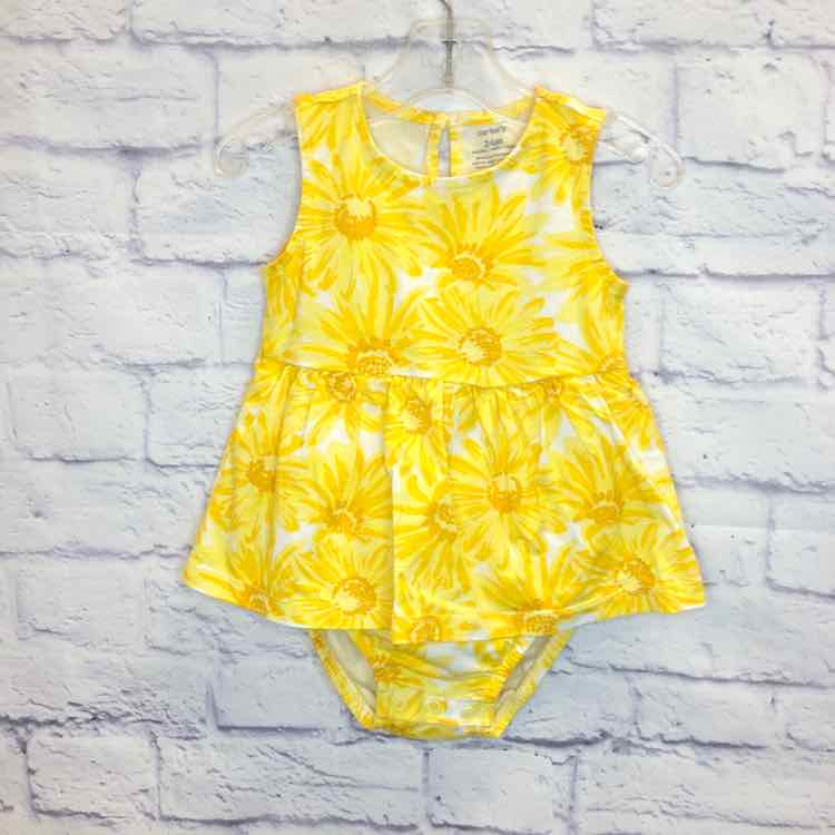 Carters Yellow Size 24 Months Girls Romper