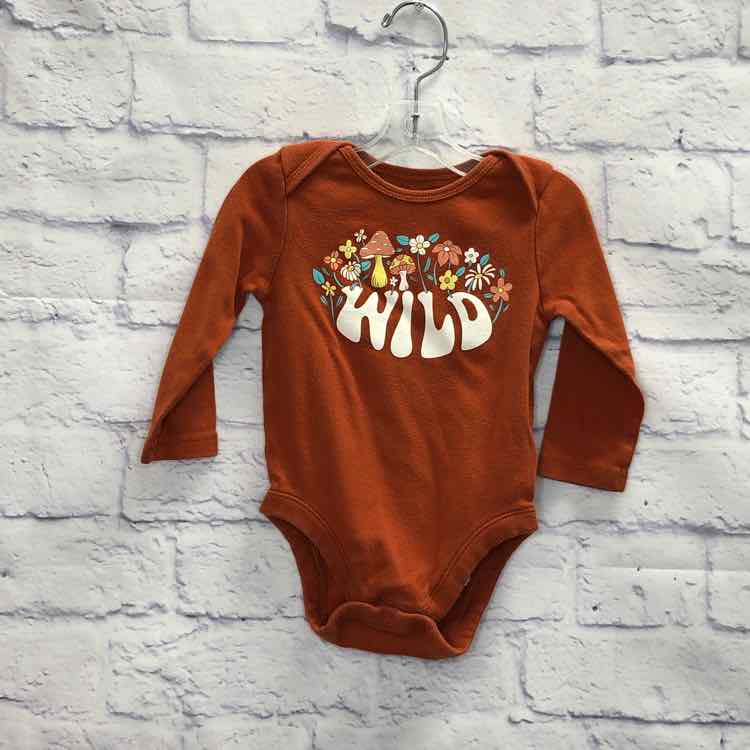 Old Navy Orange Size 6-12 months Girls Bodysuit
