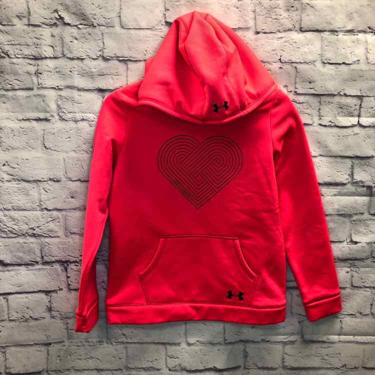 Under Armour Pink Size 14 Girls Sweatshirt/Hoodie