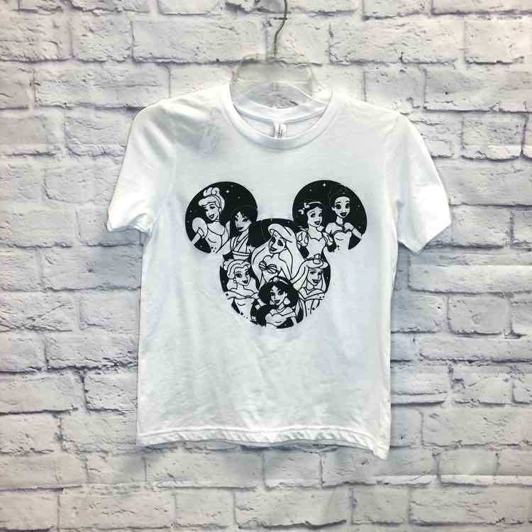Bella + Canvas White Size 18 Girls Short Sleeve Shirt