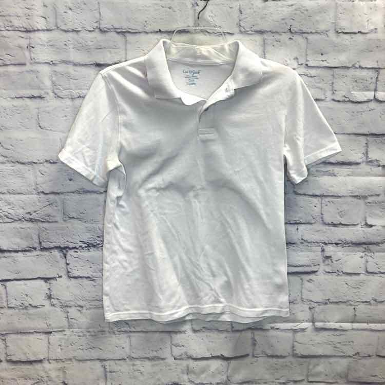 Cat & Jack White Size 14 Boy Polo or Button Down