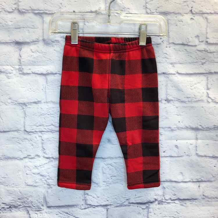 Carters Red & Black Size 18 Months Boys Pants