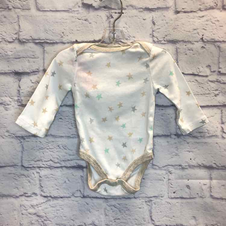 Cloud Island White Size 0-3 Months Boys Bodysuit