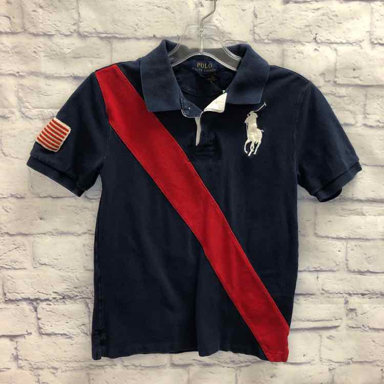 Polo Ralph Lauren Navy Size 10 Boys Short Sleeve Shirt