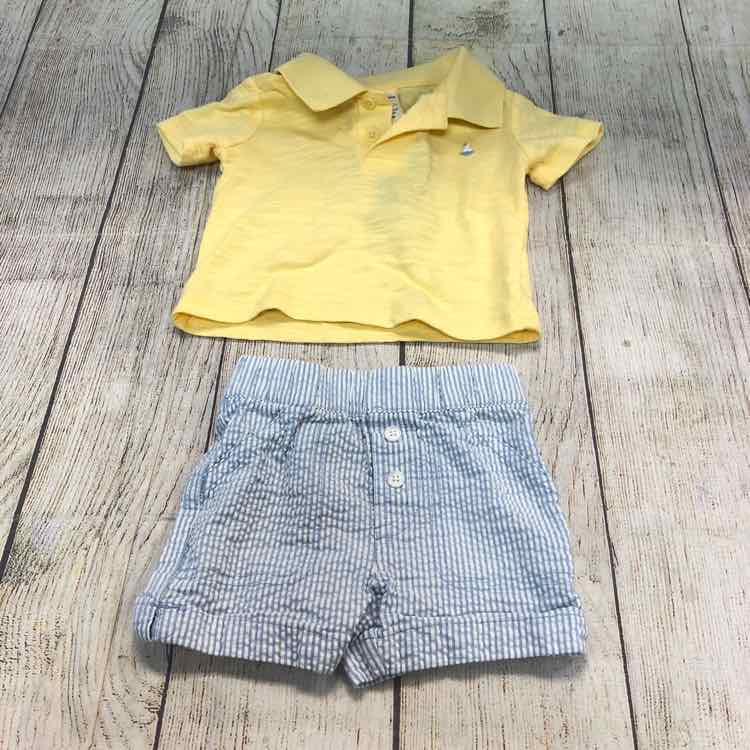 First Impressions Yellow Size 0-3 Months Boys 2 Piece Outfit
