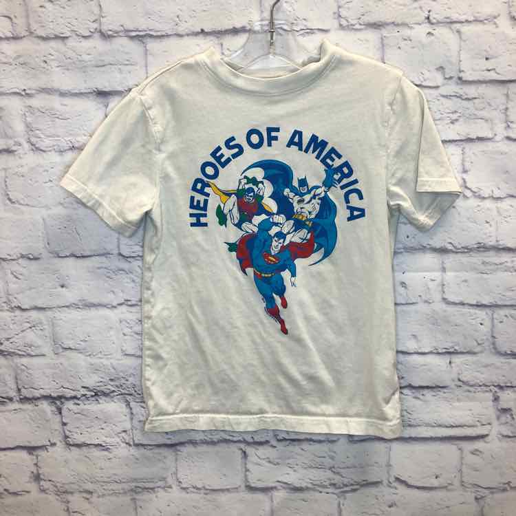Gymboree White Size 7 Boys Short Sleeve Shirt