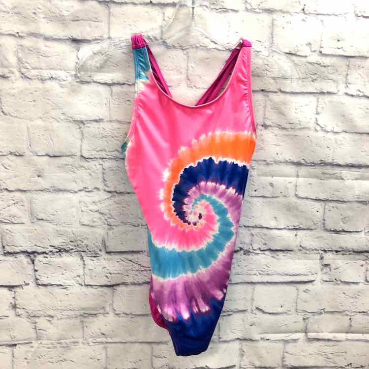Lands End Tie Dye Size 14 Girls Swimsuit