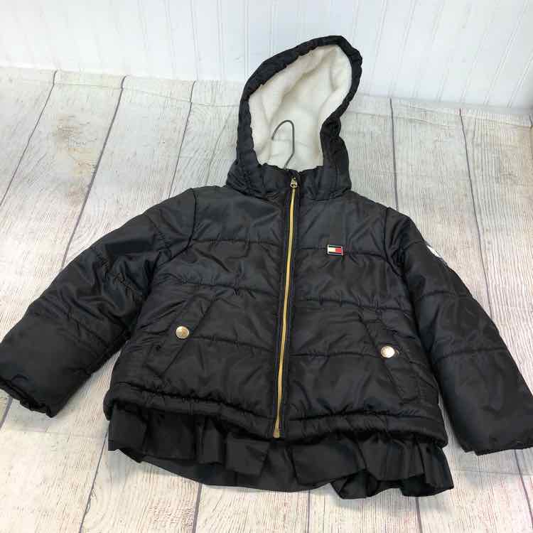 Tommy Hilfiger Black Size 3T Girls Coat/Jacket