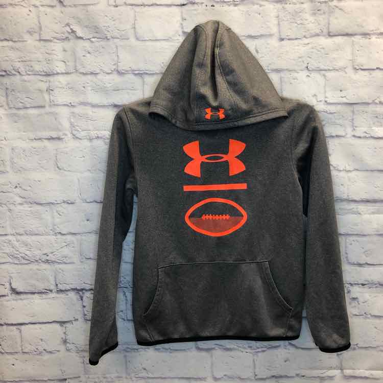 Under Armour Gray Size 14 Boys Sweatshirts/Hoodie