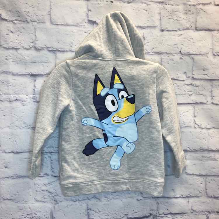 Bluey Gray Size 3T Boys Sweatshirts/Hoodie