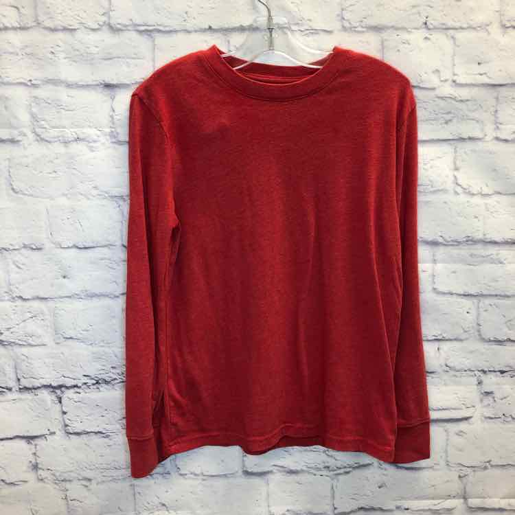 Cat & Jack Red Size 8 Boys Long Sleeve Shirt