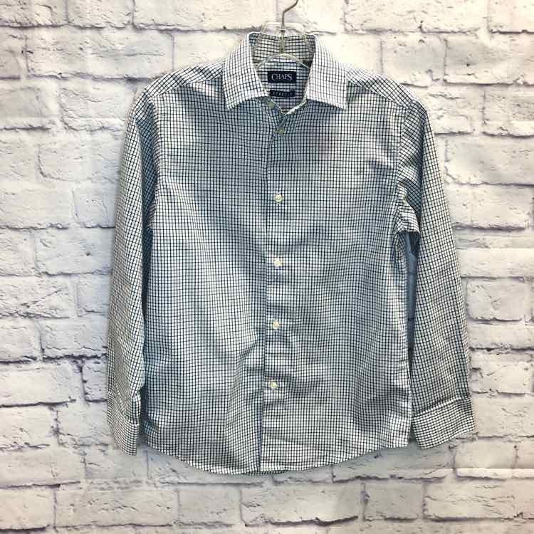 Chaps Blue Size 10 Boy Polo or Button Down