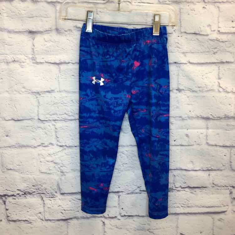 Under Armour Blue Size 2T Girls Leggings