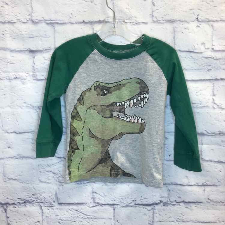 Carters Green Size 2T Boys Long Sleeve Shirt