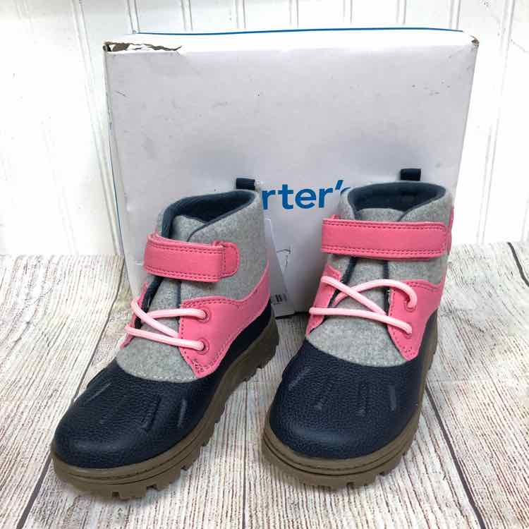 Carters Gray Size 10 Girls Duck Boots NWT