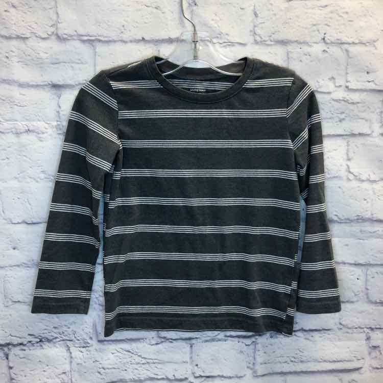 Jumping Beans Gray Size 5 Boys Long Sleeve Shirt