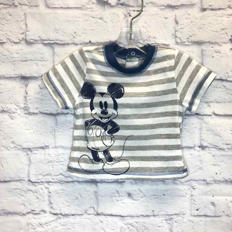 Disney Gray Size 6 Months Boys Short Sleeve Shirt