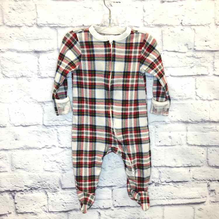 Old Navy Plaid Size 6-9 Months Boys Sleeper