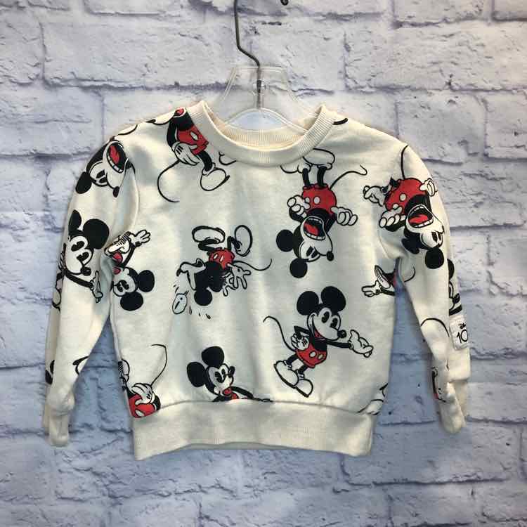 Disney Cream Size 2T Boys Sweatshirts/Hoodie