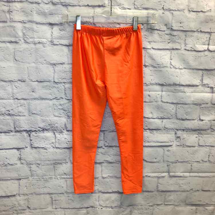 Re Tech UK Orange Size 10 Dance Leggings
