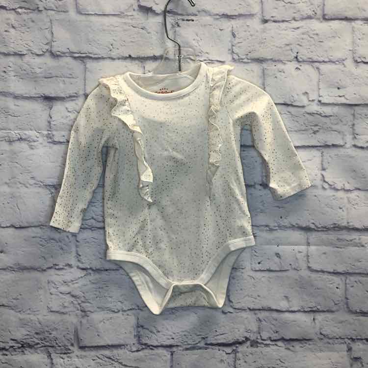 Cat & Jack White Size 12 Months Girls Bodysuit