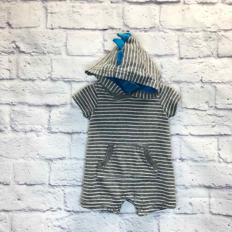 Carters Gray Size 3 Months Boys Romper