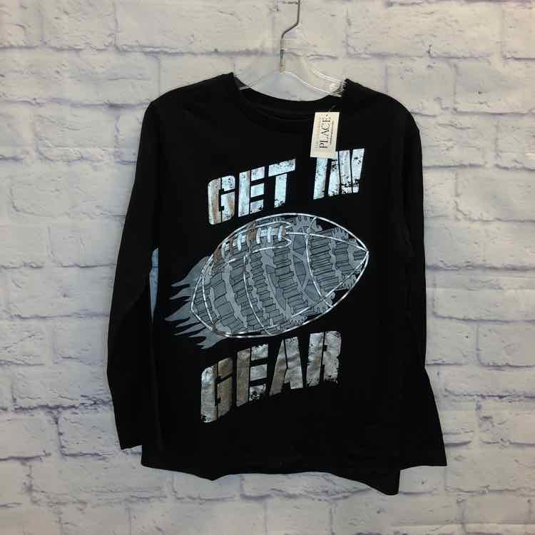 Childrens Place Black Size 7 Boys Long Sleeve Shirt