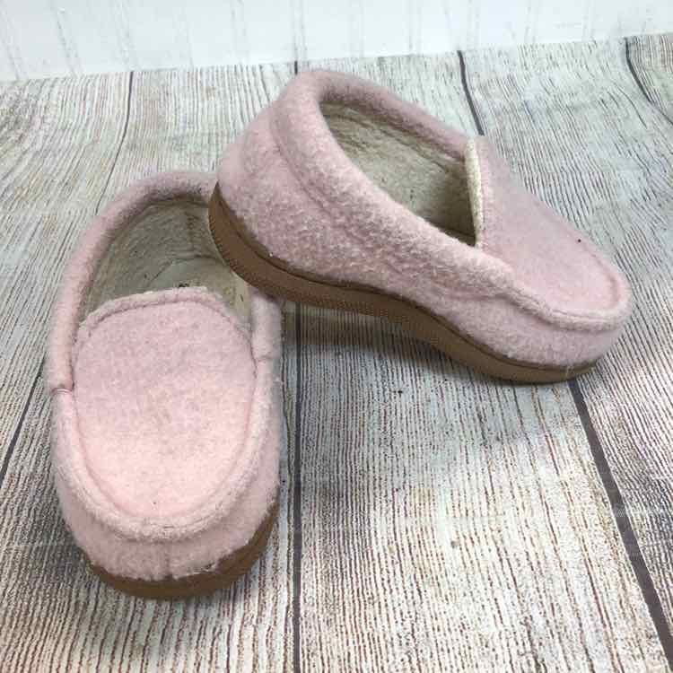 Dearfoams Pink Size 7 Girls Slippers