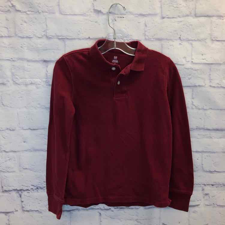 Gap Maroon Size 8 Boy Polo or Button Down