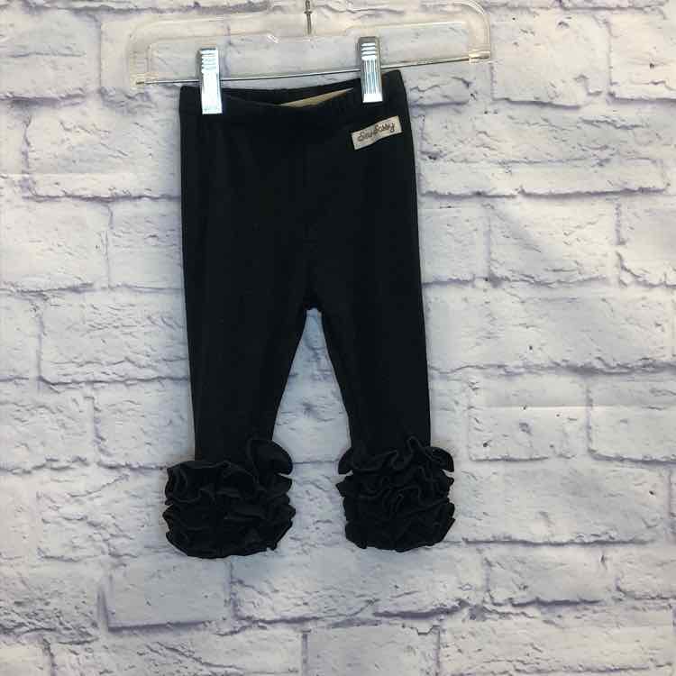 Sew Sassy Black Size 6 Months Girls Leggings