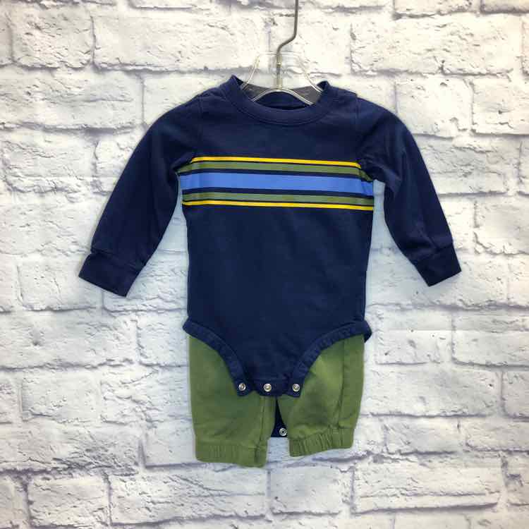 Carters Blue Size 12 Months Boys 2 Piece Outfit