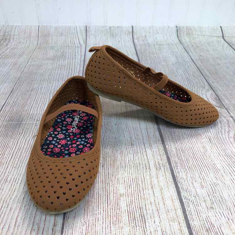 Carters Brown Size 12 Girls Dress Shoes