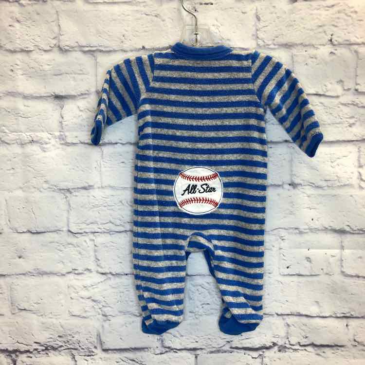 Carters Blue Size Newborn Boys Sleeper