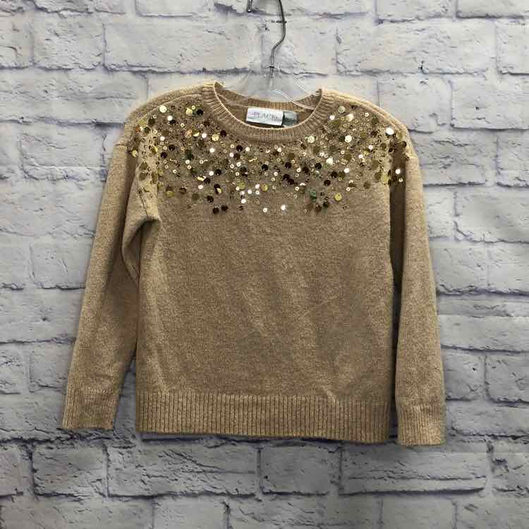 Childrens Place Gold Size 5 Girls Sweater