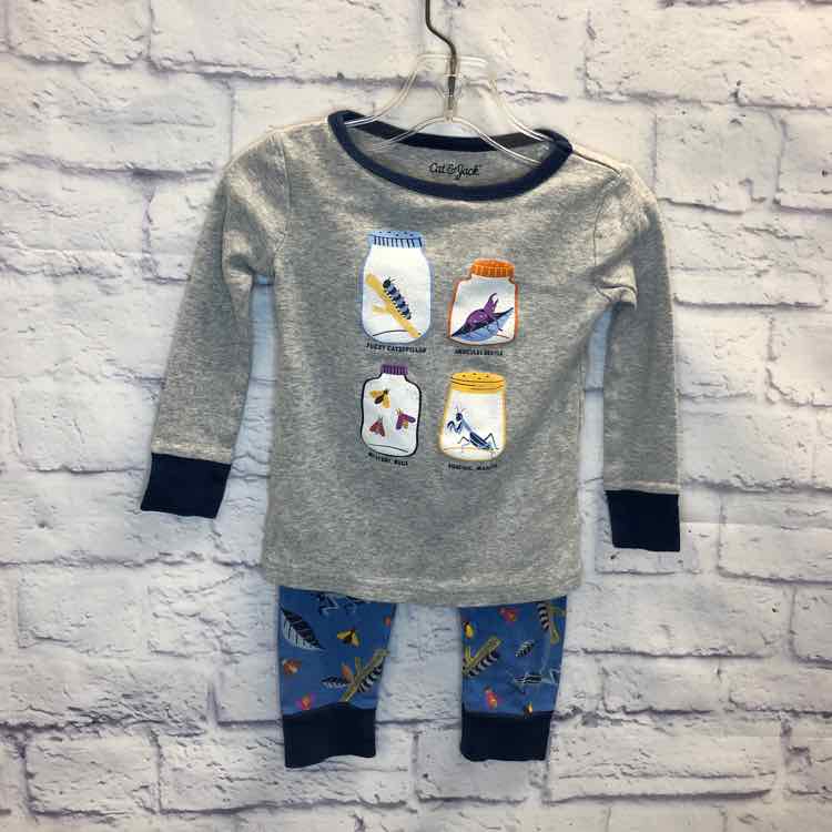 Cat & Jack Blue Size 2T Boys Pajamas