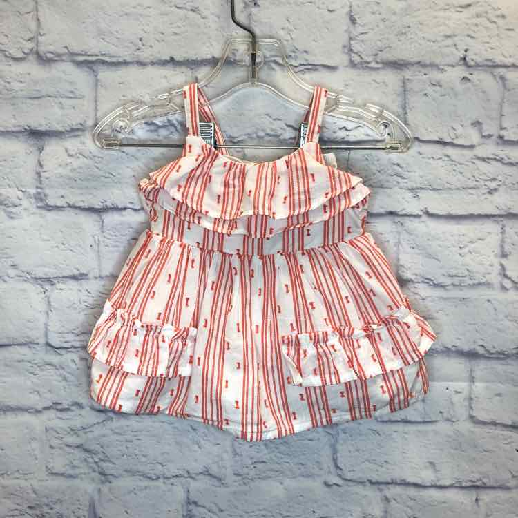 Cat & Jack Orange Size 0-3 Months Girls Dress