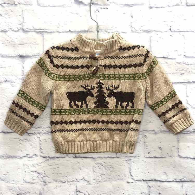 Janie & Jack Brown Size 6-12 months Boys Sweater