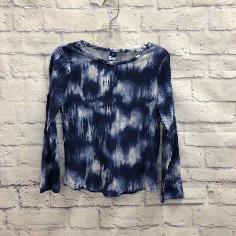 Old Navy Blue Size 8 Girls Long Sleeve Shirt