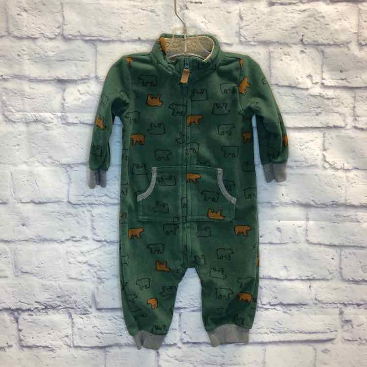 Carters Green Size 6 Months Boys Romper
