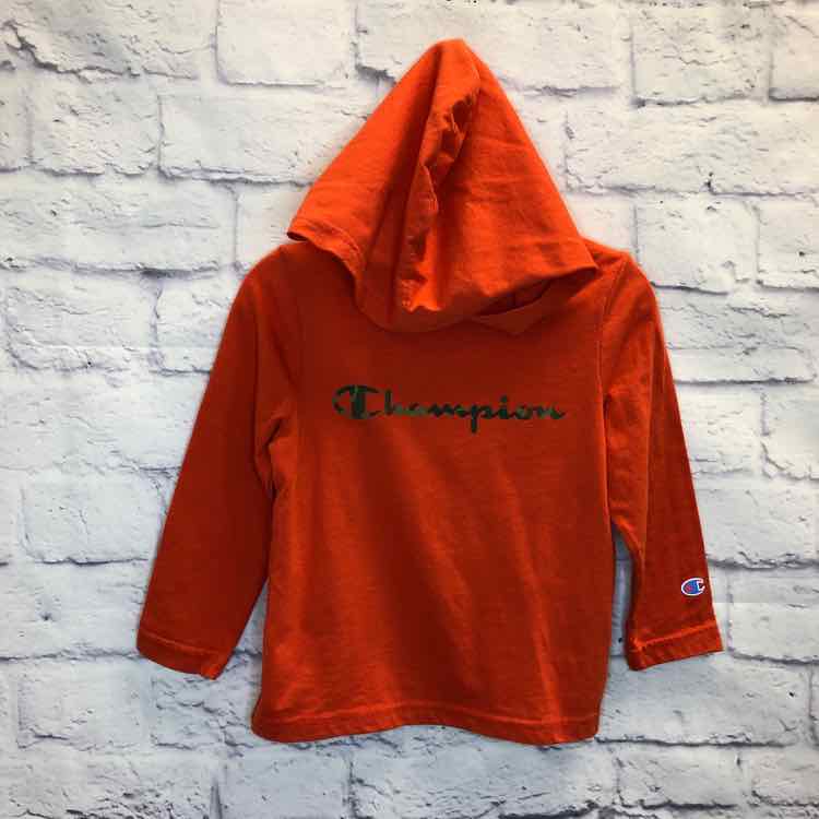 Champion Orange Size 3T Boys Long Sleeve Shirt