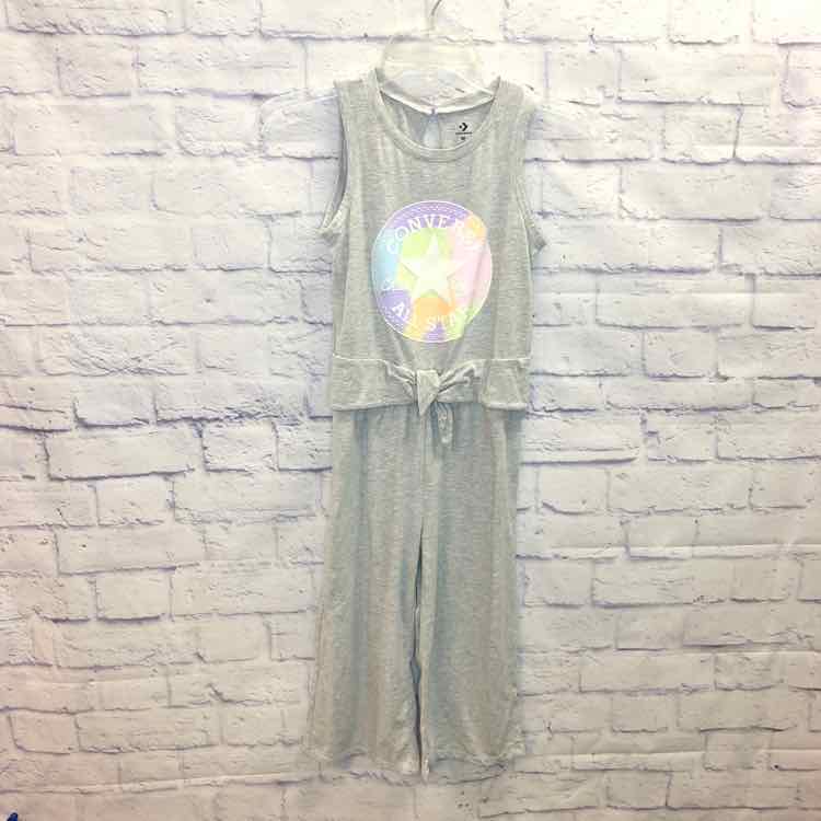 Converse Gray Size 10 Girls Jumpsuit