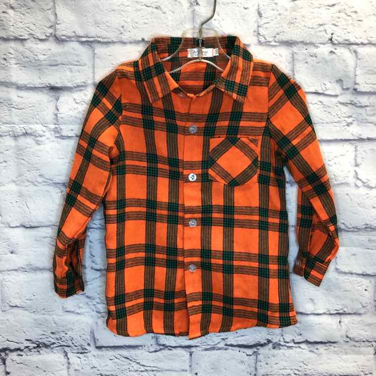 Arshiner Orange Size 3T Boy Polo or Button Down