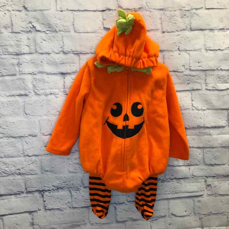 Orange Size 3T Pumpkin Halloween Costume