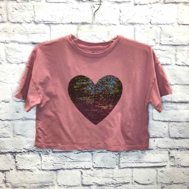 Gap Pink Size 10 Girls Short Sleeve Shirt