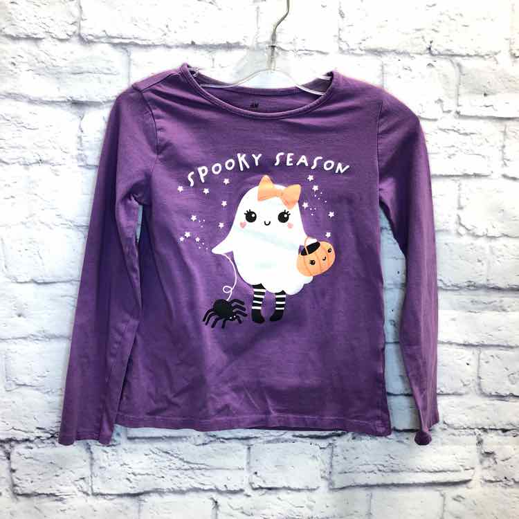 H&M Purple Size 6X Girls Long Sleeve Shirt
